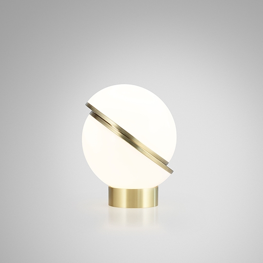 Mini Crescent Table Lamp Studio 3