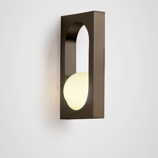 Mythos Wall Sconce blackened brass copy3