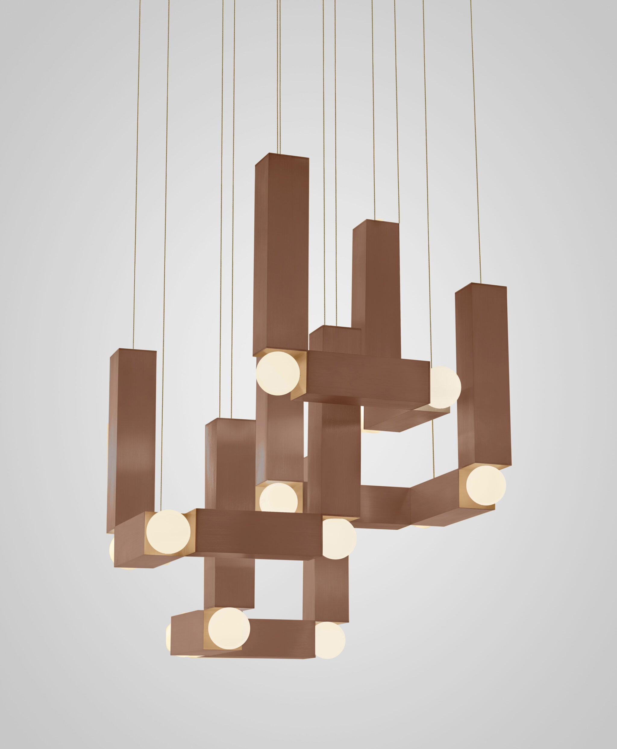 Brushed Bronze Vesper Quatro