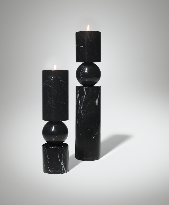 croppedimage680825-Fulcrum-Candlestick-Large-Small-Black-Marble-with-candle-Studio